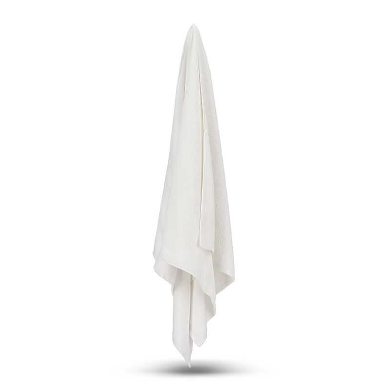 Serviette en coton et velours - image 2