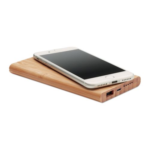 Powerbank en bambou XL - image 3