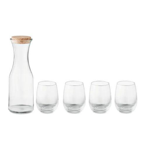 Set de boissons en verre recyclé - image 2