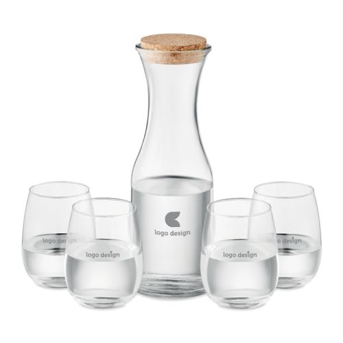 Set de boissons en verre recyclé - image 1