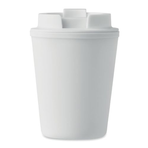 Gobelet avec couvercle en paille