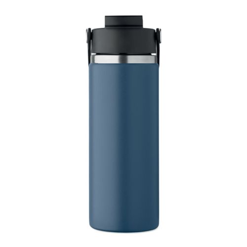 Bouteille double paroi avec paille - image 3