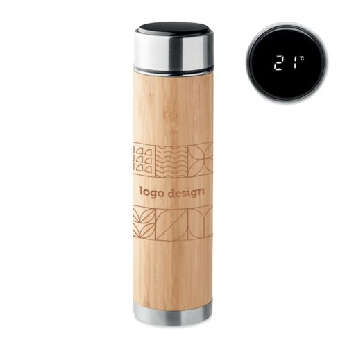 Bouteille thermos double paroi LED - image 1