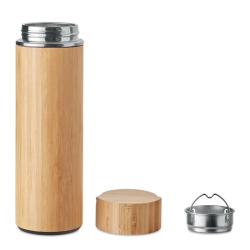 Bouteille en bambou à double paroi - image 4