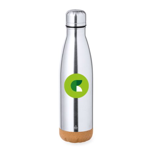 Bouteille thermos avec bouchon en liège - image 1