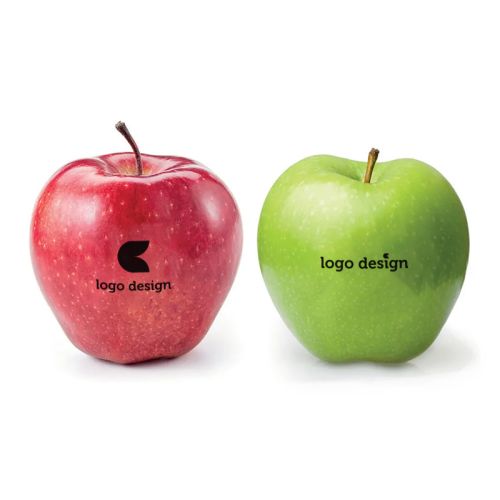 Pomme avec logo - image 1