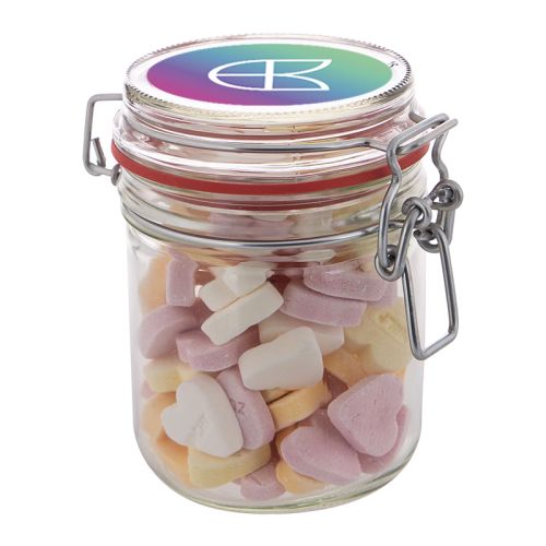 Pot en verre avec bonbons - image 2