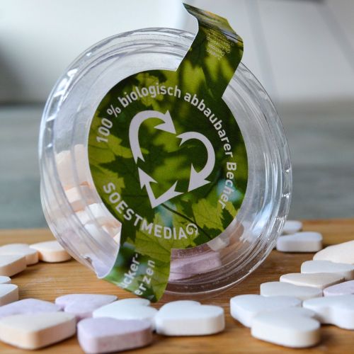 Boîte à bonbons en bioplastique grande - image 4
