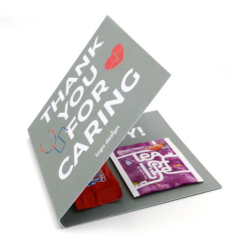 Carte avec Tiny Tony et sachet de thé | Journée des Soignants - image 2