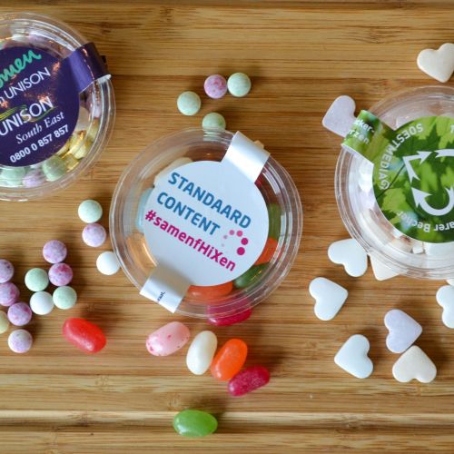 Boîte à bonbons en bioplastique grande - image 3