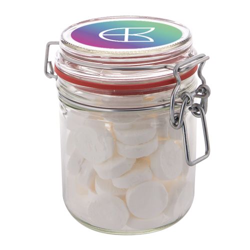 Pot en verre avec bonbons - image 5