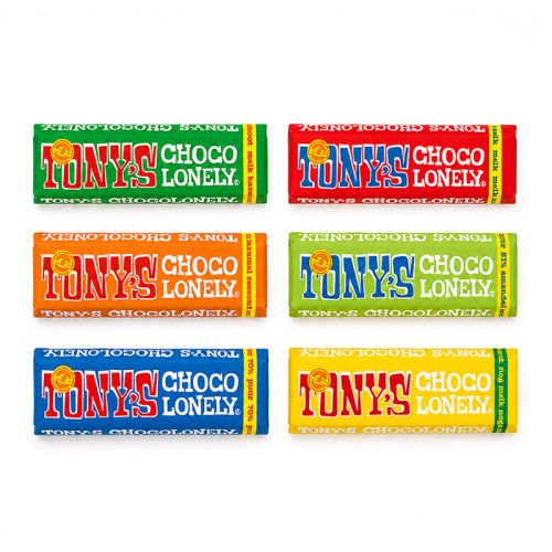 Tony's Chocolonely (50 gr.) emballage en papier végétal - image 12