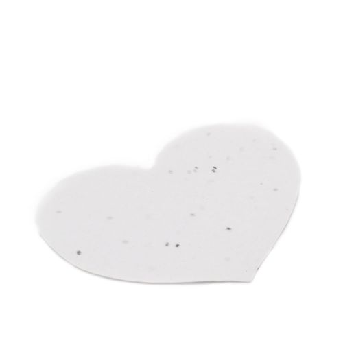 Papier ensemencé forme cœur A6 - image 2