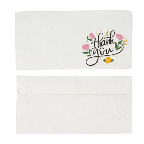 Enveloppe en papier ensemencé DL - image 1