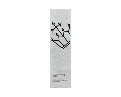 Marque-page en papier ensemencé | 200 g/m² - image 4