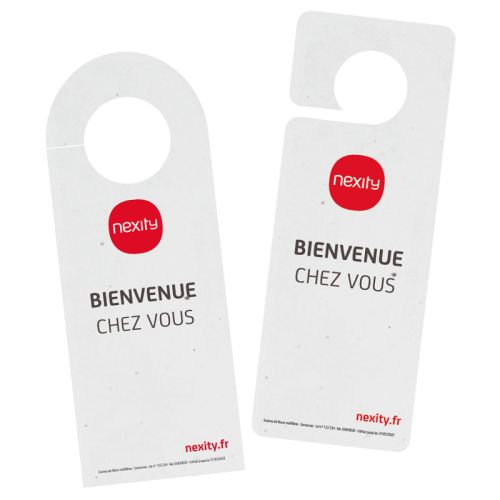 Porte-étiquette en papier ensemencé - image 2