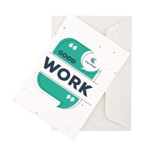 Carte en papier ensemencé A6 | Journée des enseignants - image 2