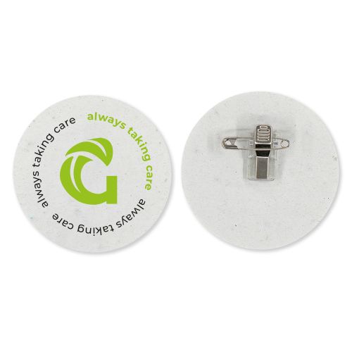 Badge en papier ensemencé - image 1