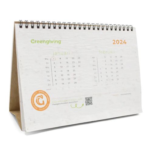 Calendrier de bureau en papier ensemencé - image 2
