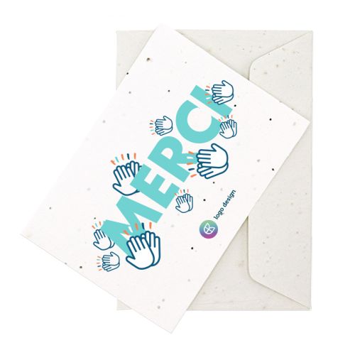 Carte en papier ensemencé A5 - image 1