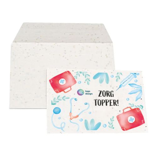 Groeipapier carte A6 | Journée des Soignants - image 1