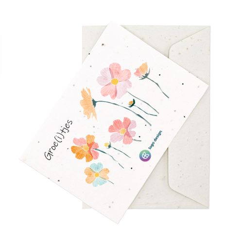 Carte en papier ensemencé A6 | Journée des enseignants - image 3