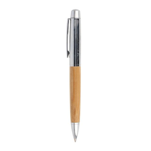 Stylo en bambou dans un étui - image 4