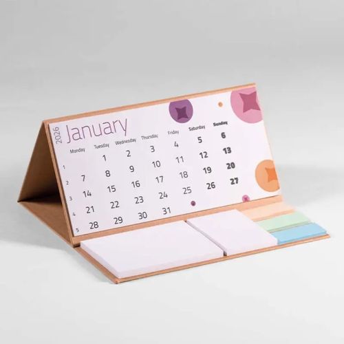 Calendrier de bureau recyclé - image 2