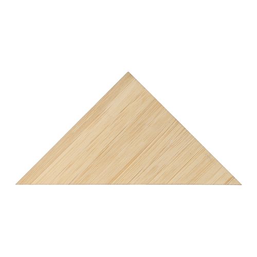 Équerre géométrique en bambou - image 3