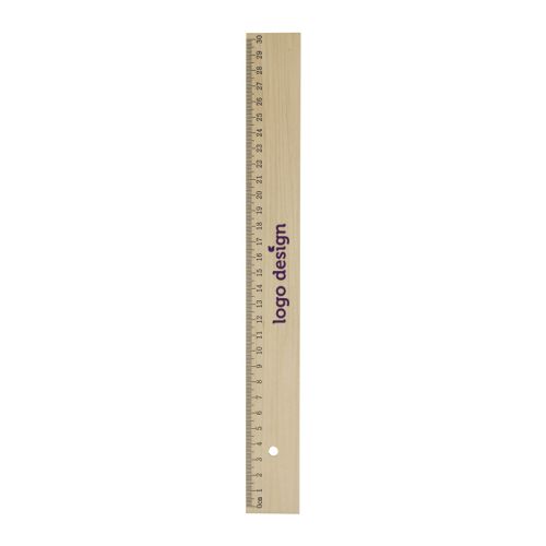 Règle en bois 30 cm - image 1