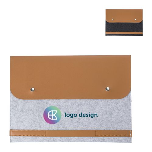 Housse pour ordinateur portable RPET en feutre - image 1