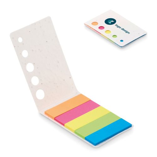 Set mémo en papier à graines - image 1