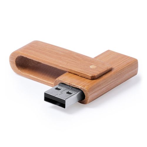 Clé USB en bois de bambou - image 2
