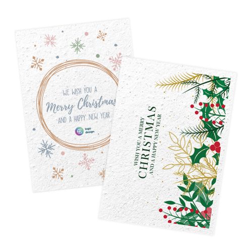 Papier ensemencé A6 Noël | 200 g/m² - image 1