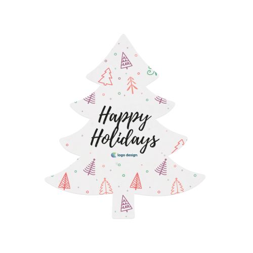 Sapin de Noël en papier ensemencé - image 1
