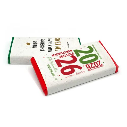 Tony's Chocolonely (180 g) - Emballage en papier ensemencé | Noël - image 1