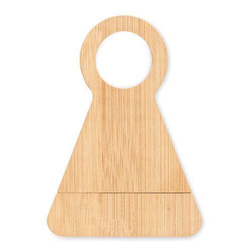 Porte-bouteille 2-en-1 en bambou - image 4