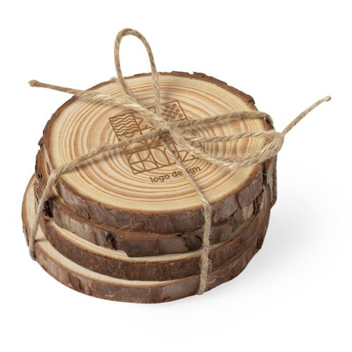 Sous-ververres en bois - image 1