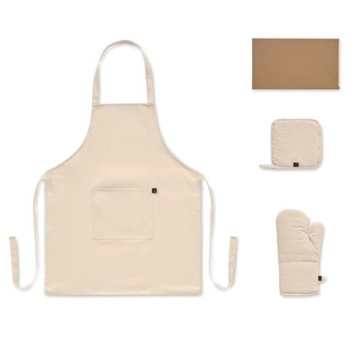 Set de cuisine avec tablier - image 2