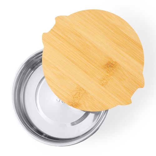 Boîte à déjeuner ronde en acier inoxydable - image 3