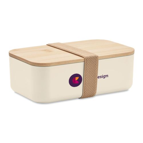 Boîte à déjeuner en maïs avec bambou - image 1