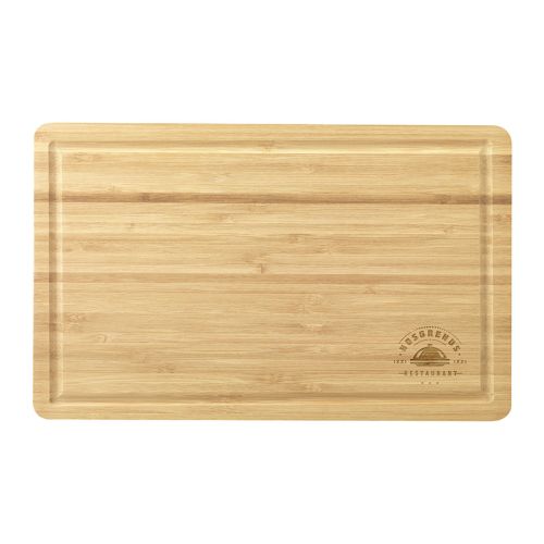 Planche à découper en bambou avec gravure - image 1
