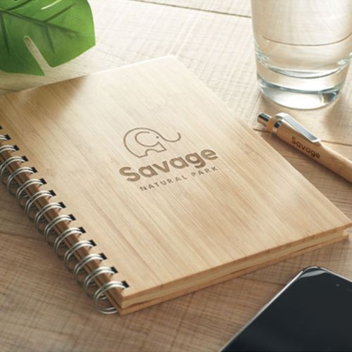 Carnet de notes en bambou A5 - image 5