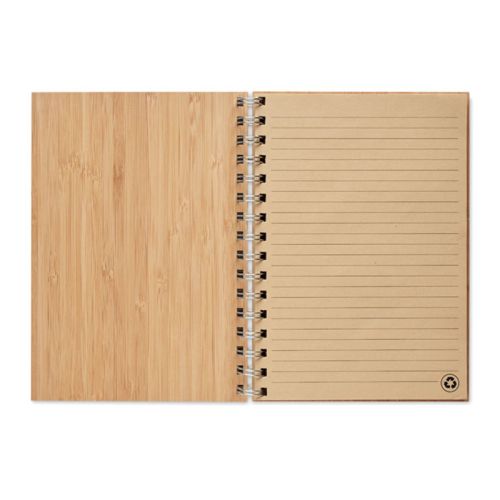 Carnet de notes en bambou A5 - image 3