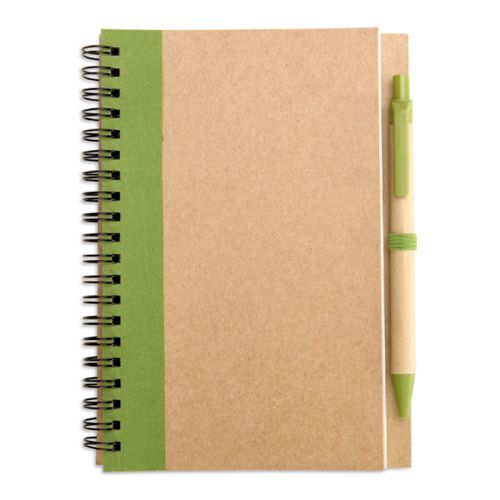 Carnet recyclé avec stylo-bille - image 5