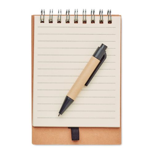 Carnet recyclé avec bloc-notes - image 4