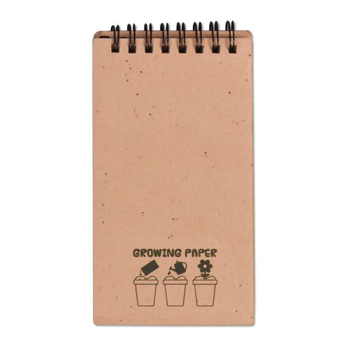 Carnet de notes en papier à graines - image 4