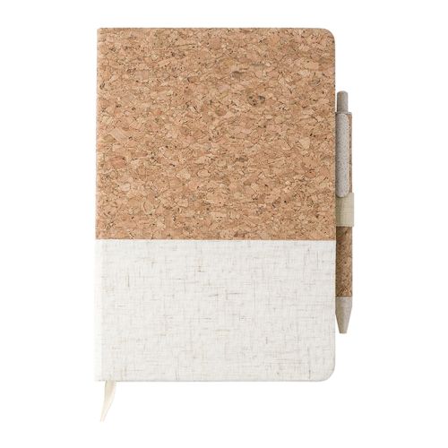 Carnet en liège avec stylo - image 2