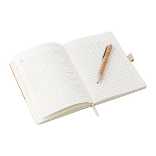 Carnet en liège avec stylo - image 3
