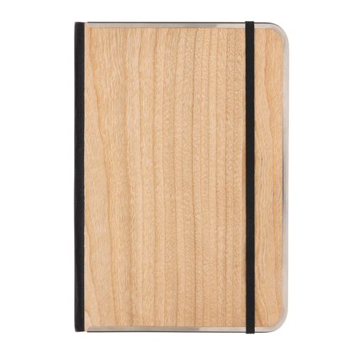 Carnet de notes A5 à couverture en bois - image 3